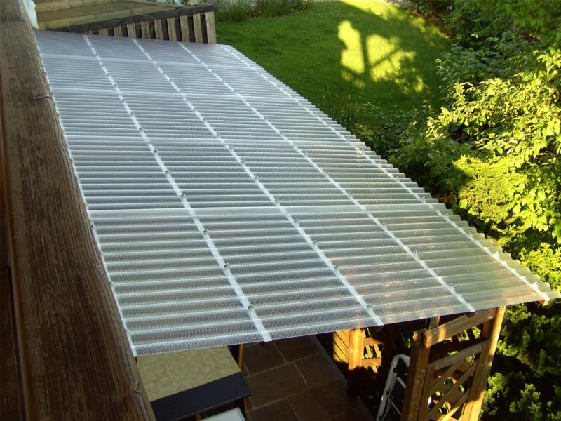 Preview: Acryl Wellplatten Profil 76/18